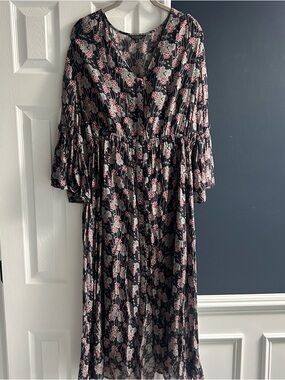 Lucky bran Floral Midi Dress